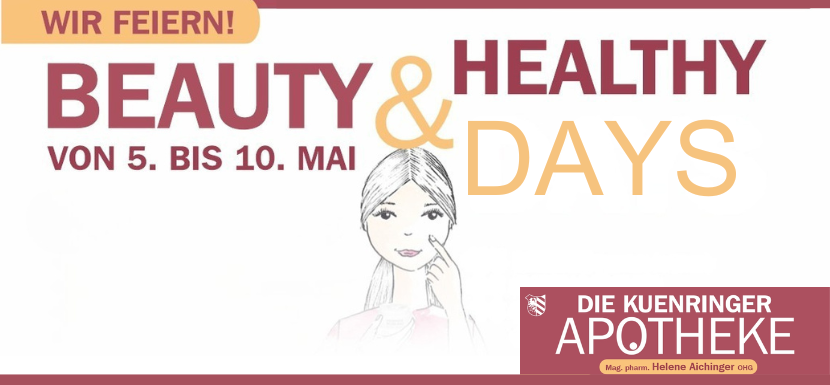 Beitragsbild Beauty & Healthy Days